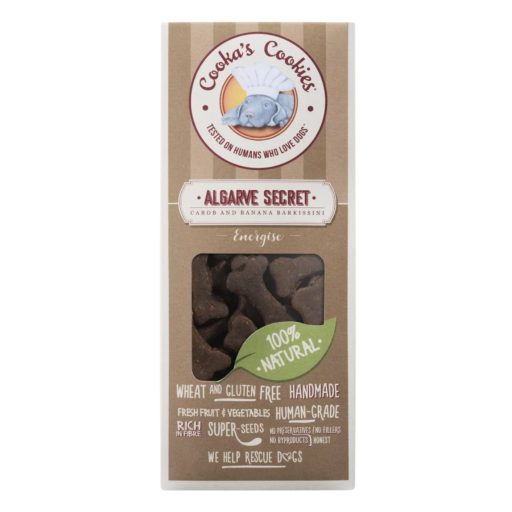 Cooka's Barkissini Algarve Secret szentjánoskenyér és kókusz vegán jutalomfalat 100g