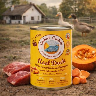 Cooka's Real Venison szarvasos nedvestáp 400g