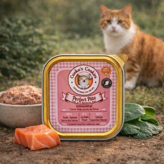   Cooka's marhás nedvestáp macskáknak lazacolajjal 100g