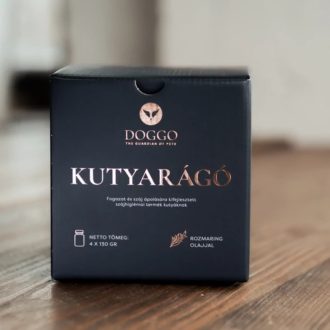   Doggo Innovatív Vegán Kalóriaszegény Kutyarágó BOX 4×130g
