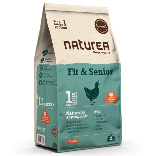 Naturea Elements Fit & Senior Kutyatáp túlsúlyos és idős kutyáknak 12 kg