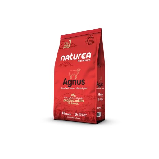 Naturea Naturals Agnus Grassland Lamb Gabonamentes Hipoallergén Bárányos Száraztáp 2 kg