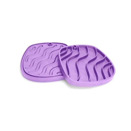 West Paw Feast Mat 2in1 Slow Feeder és Lick Mat Kutyáknak LIMITED EDITION Waves Levander