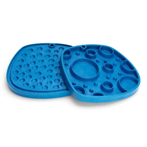 West Paw Feast Mat 2in1 Slow Feeder és Lick Mat Kutyáknak Bubble Marine