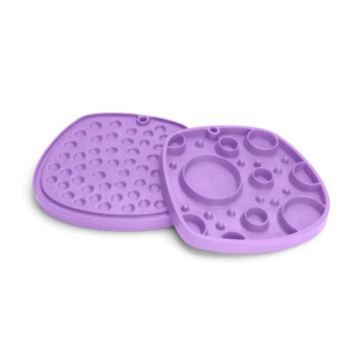 West Paw Feast Mat 2in1 Slow Feeder és Lick Mat Kutyáknak LIMITED EDITION Bubble Levander