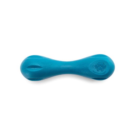 West Paw Hurley csont alakú kutyajáték S Aqua Blue
