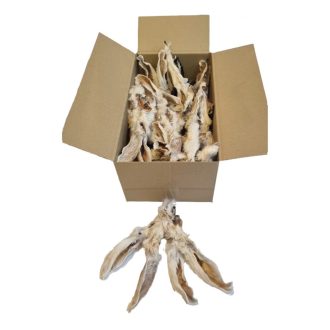 Holisnacks szárított szőrös nyúlfül jutalomfalat 1kg