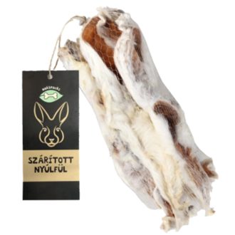 Holisnacks szárított szőrös nyúlfül jutalomfalat 7db