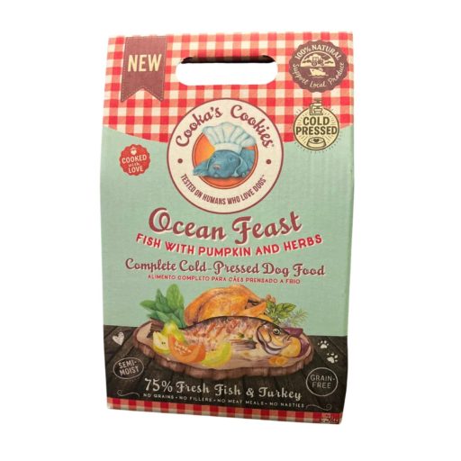 Cooka’s Ocean Feast – Halas–pulykás száraztáp – 3kg