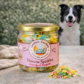   Cooka's Unicorn Flakes Kókusz Chips Szuperfoodokkal Kutyáknak 40g
