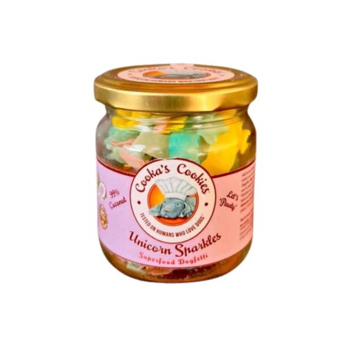 Cooka's Unicorn Flakes Kókusz Chips Szuperfoodokkal Kutyáknak 40g